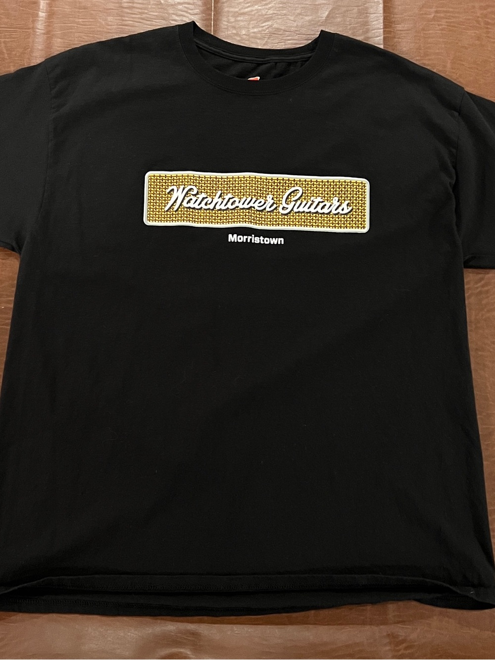 Watchtower Guitars Morristown NJ Men’s Shirt - Dual Sided - Size XL